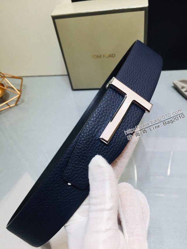 TOM FORD商務男士皮帶 湯姆福特雙面小牛皮腰帶  jjp1866